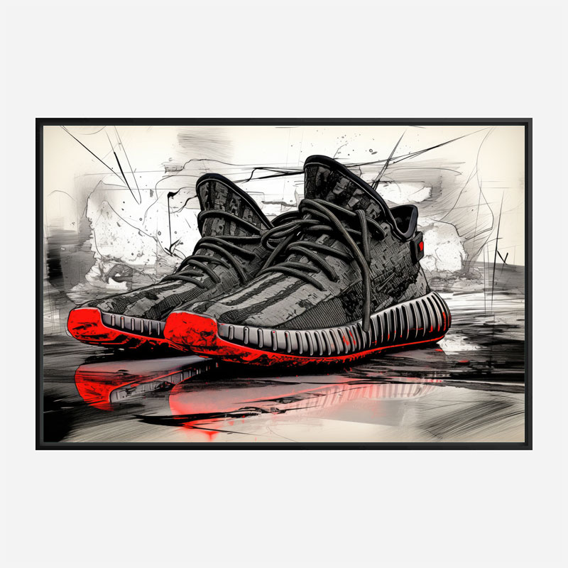 Yeezy Boost 350 Sneakers 2 Wall Art